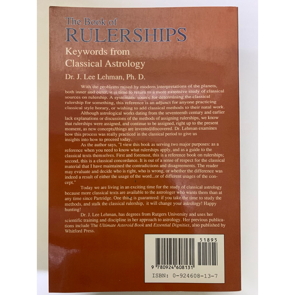 The Book of RULERSHIPS By Dr.Lee Lehman รูปที่ 2