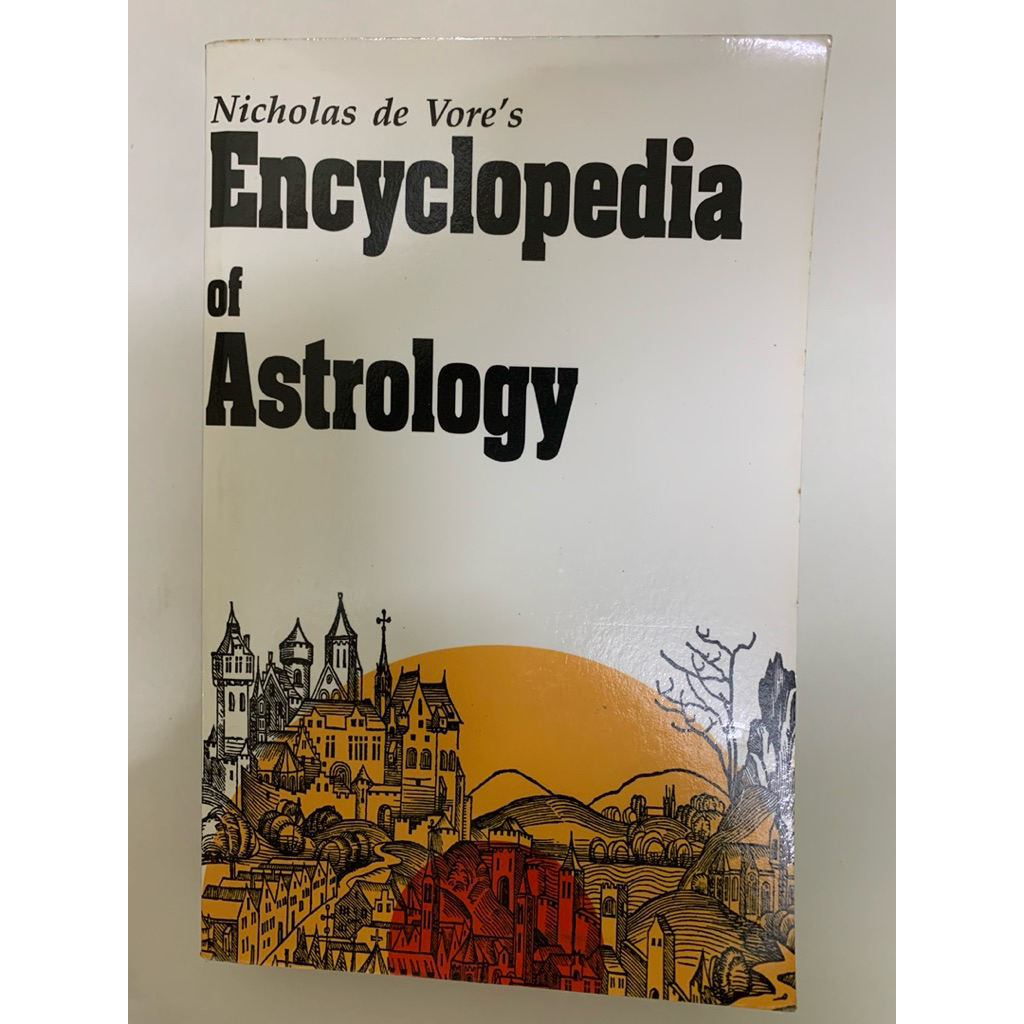 Encyclipedia of Astrology By Nicholas de Vore's